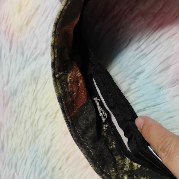 RARE! Vintage Remington Camouflage Visor Velcro Back UNISEX - Picture 7 of 11